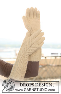 Free patterns - Gloves / DROPS 123-21