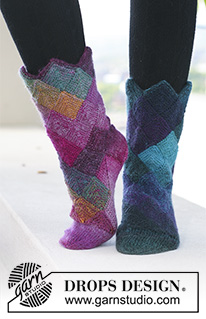 Free patterns - Chaussettes / DROPS 126-38