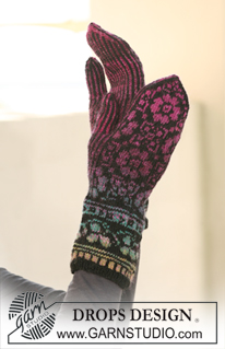 Free patterns - Nordic Gloves & Mittens / DROPS 126-5