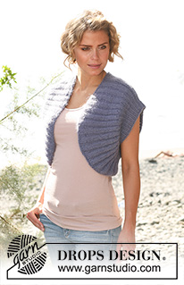 Free patterns - Dames Spencers / DROPS 128-36
