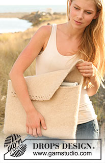 Free patterns - Felted Bags / DROPS 128-8