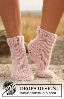 Free patterns - Chaussettes / DROPS 129-33