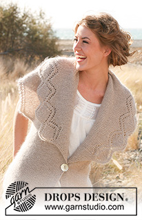 Free patterns - Rozpinane swetry z krótkim rękawem / DROPS 130-2