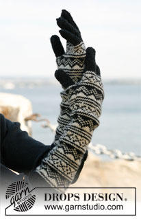 Free patterns - Gloves / DROPS 131-14