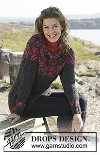Free patterns - Nordic Jumpers / DROPS 131-23