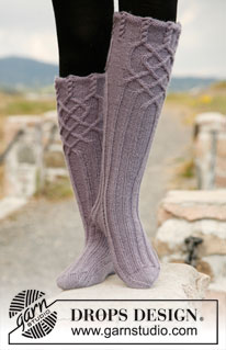 Free patterns - Chaussettes / DROPS 132-8