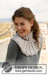 Free patterns - Neck Warmers / DROPS 133-18