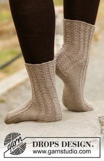Free patterns - Chaussettes / DROPS 133-7
