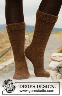 Free patterns - Chaussettes / DROPS 133-8