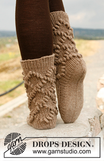 Free patterns - Chaussettes / DROPS 134-41