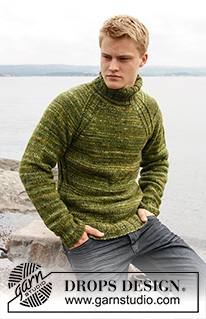 Free patterns - Pánské pulovry / DROPS 135-13