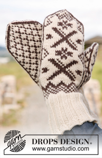 Free patterns - Nordic Gloves & Mittens / DROPS 135-41
