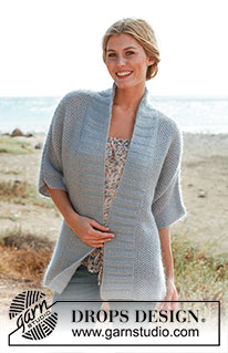 Free patterns - Rozpinane swetry z krótkim rękawem / DROPS 136-31