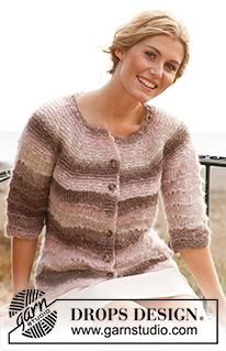 Free patterns - Gilets Manches Courtes / DROPS 137-23