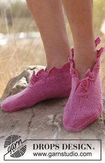 Free patterns - Slippers / DROPS 138-28
