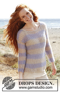 Free patterns - Striped Jumpers / DROPS 138-7