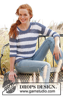 Free patterns - Striped Jumpers / DROPS 139-33