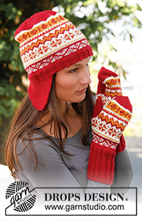 Free patterns - Gloves & Mittens / DROPS 140-8