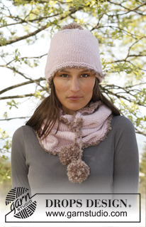 Free patterns - Neck Warmers / DROPS 141-37