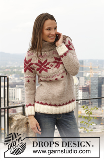 Free patterns - Damskie norweskie swetry / DROPS 142-30