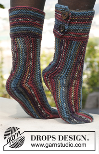 Free patterns - Chaussettes / DROPS 142-34