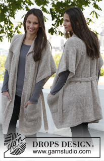 Free patterns - Gilets Manches Courtes / DROPS 142-8