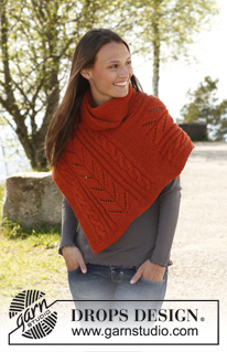 Free patterns - Poncho's voor dames / DROPS 143-19