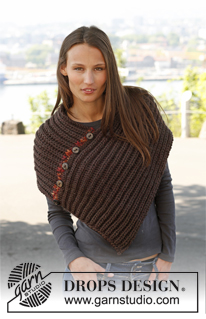 Free patterns - Poncho's voor dames / DROPS 143-7