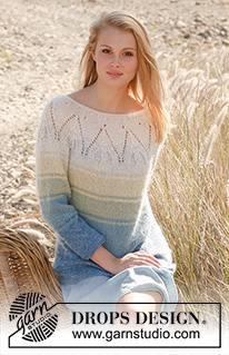 Free patterns - Striped Jumpers / DROPS 146-9