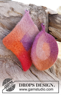 Free patterns - Felted Home / DROPS 147-30