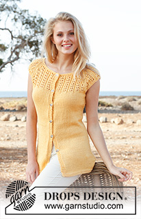 Free patterns - Open Front Tops / DROPS 147-7
