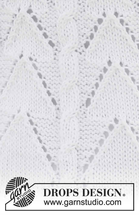Rosalinde / DROPS 148-2 - Cardigan entallado DROPS tejido con patrón de calados y torsadas, en “Muskat”. Talla: S – XXXL.
