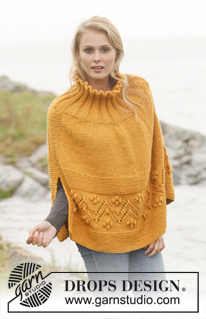 Free patterns - Poncho's voor dames / DROPS 149-45