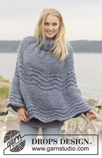 Free patterns - Poncho's voor dames / DROPS 149-5