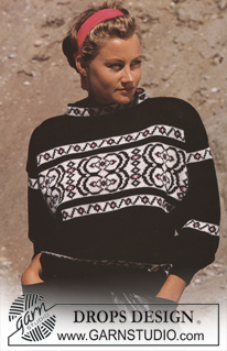 Free patterns - Damskie norweskie swetry / DROPS 15-13