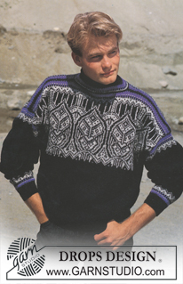 Free patterns - Men's Jumpers / DROPS 15-23