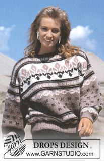 Free patterns - Damskie norweskie swetry / DROPS 15-3