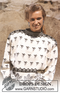 Free patterns - Damskie norweskie swetry / DROPS 15-6
