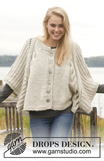 Free patterns - Poncho's voor dames / DROPS 150-12