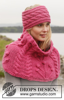 Free patterns - Neck Warmers / DROPS 150-28