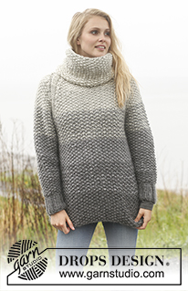 Free patterns - Striped Jumpers / DROPS 150-44