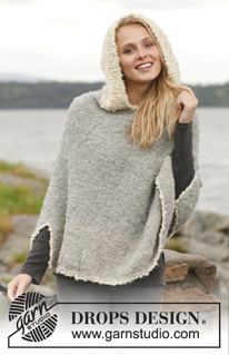 Free patterns - Hooded Ponchos / DROPS 150-50