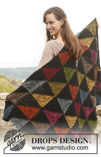 Free patterns - Blankets / DROPS 151-39