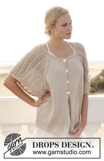 Free patterns - Open Front Tops / DROPS 152-19