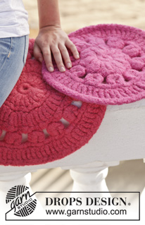 Free patterns - Felted Seat Pads / DROPS 152-26