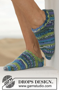 Free patterns - Children Socks & Slippers / DROPS 152-8