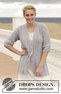 Free patterns - Open Front Tops / DROPS 153-16