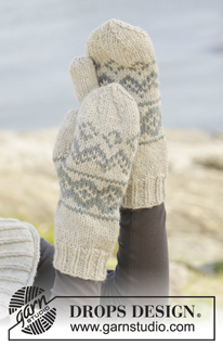 Free patterns - Gloves & Mittens / DROPS 156-13