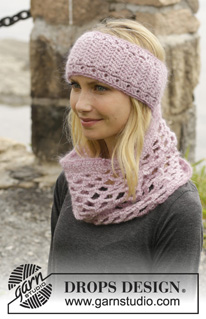 Free patterns - Neck Warmers / DROPS 156-23