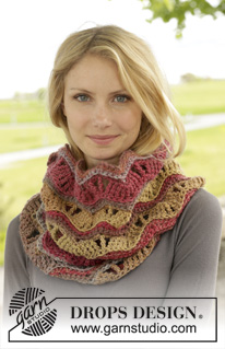 Free patterns - Neck Warmers / DROPS 156-33